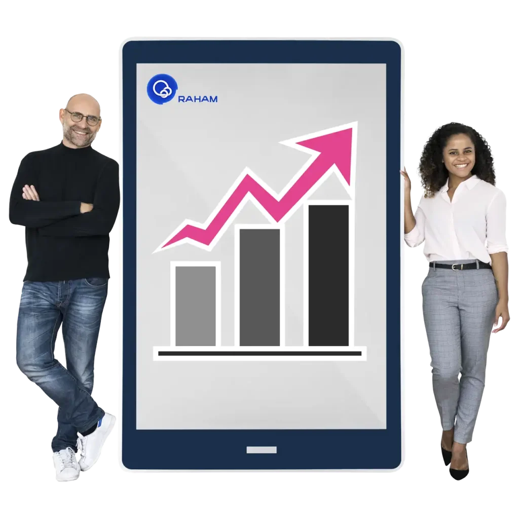 تیم طراحی پنل ادمین اپلیکیشن رهام