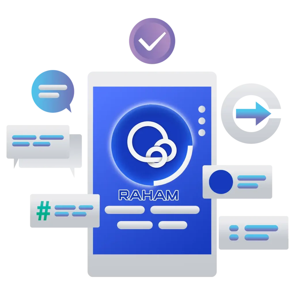 تیم طراحی Web Application رهام