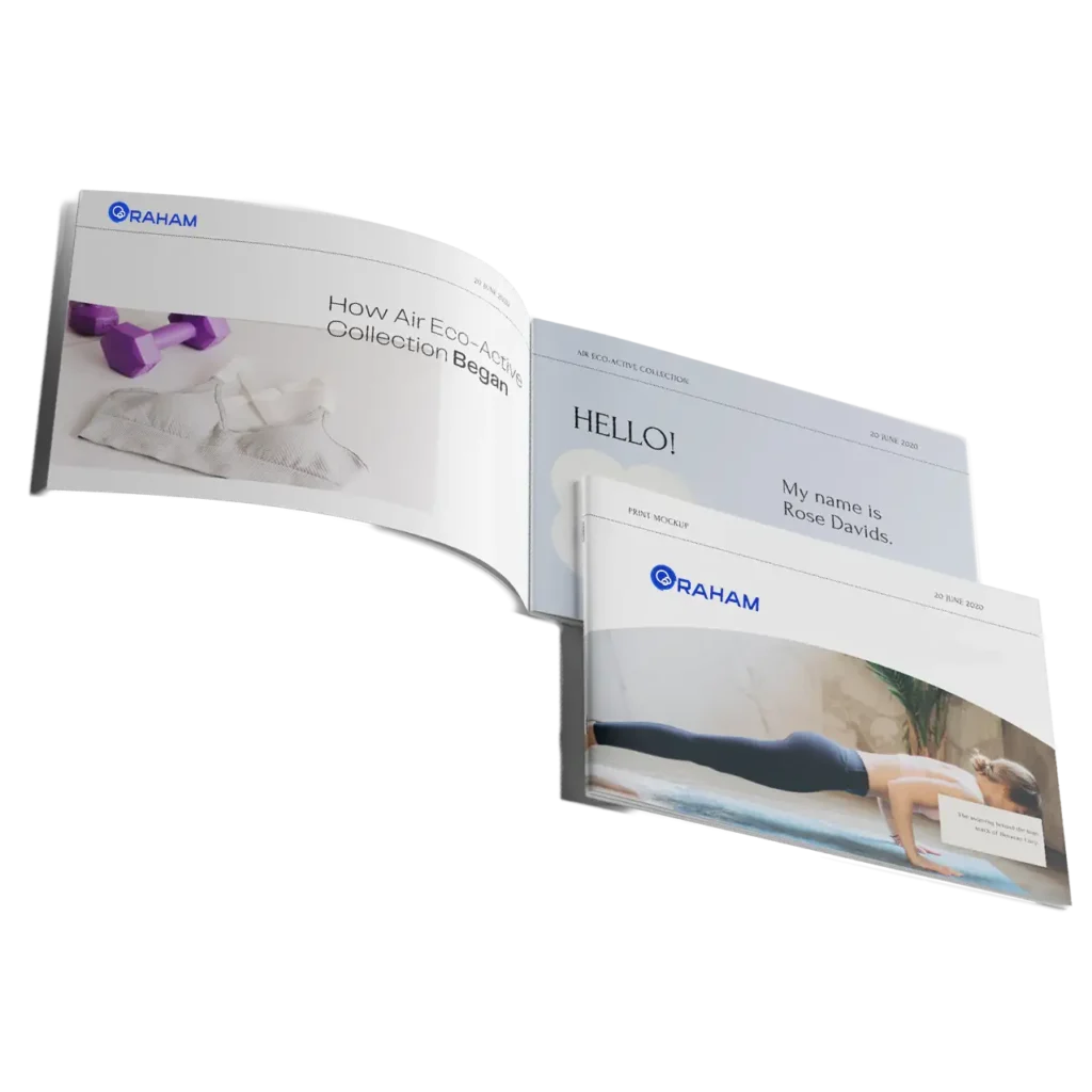 تیم طراحی بروشور رهام