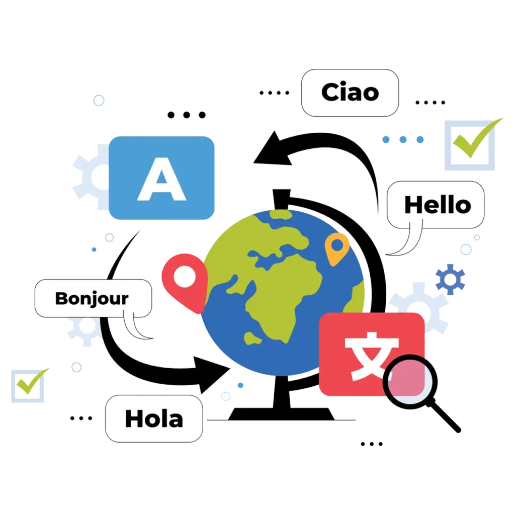 تیم ترجمه تخصصی سایت های چند زبانه رهام