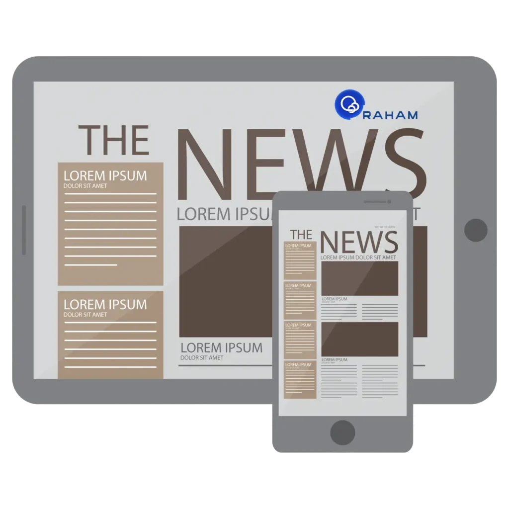 تیم طراحی وبسایت واکنشگرا خبر رهام
