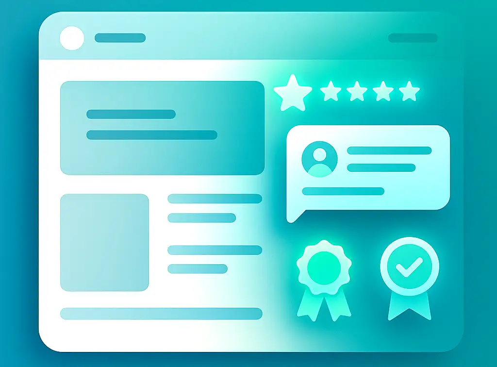 اعتمادسازی در صفحه اصلی وب سایت در نگاه اول با رهام تیم