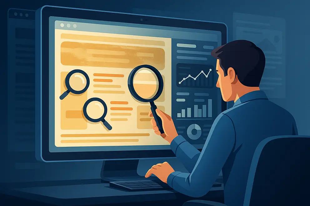 آموزش پیدا کردن محتواهای قدیمی و آپدیت آن در رهام تیم