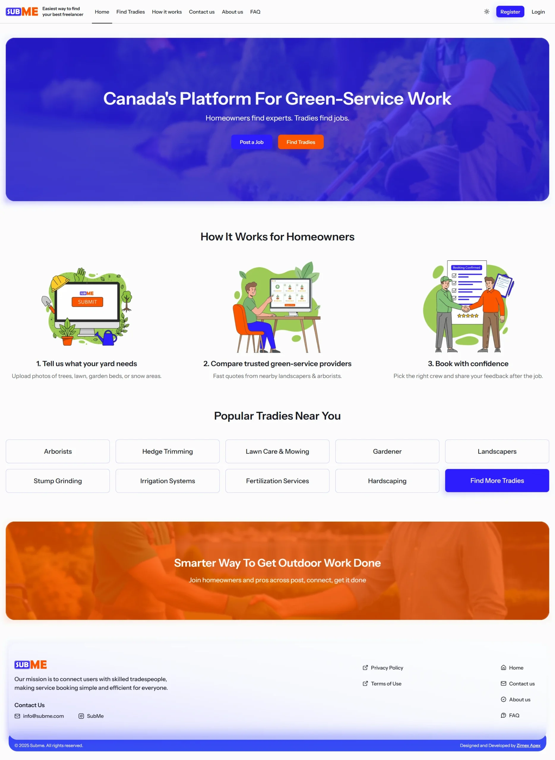 طراحی سایت تخصصی ساب می توسط رهام