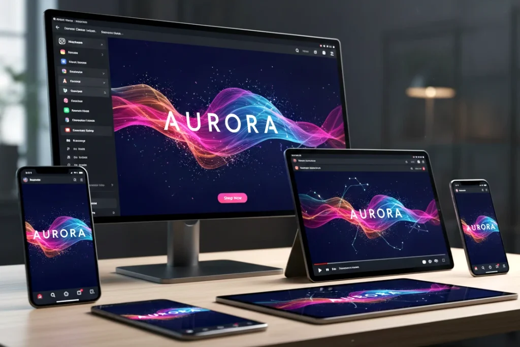 اجرای موشن گرافی در اندازه های مختلف برای پلتفرم های اجتماعی با رهام